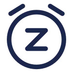 Alarm Sleep SVG Icon